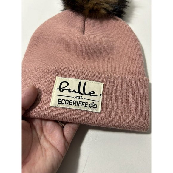 Collections Tuque bulle par Ecogriffe Pink Pom Pom Savard Chaussures Canada New - Picture 3 of 6